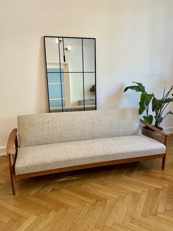 Carl Straub pour Goldfeder Daybed & Fauteuil | Mid-Century Modern Allemand | Années 60 – Canapés 3 places (photo 2 of 17)