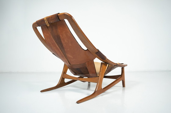 Image 1 of Lounge Chair Holmenkollen By Arne Tidemand Ruud, Norway, 1960S