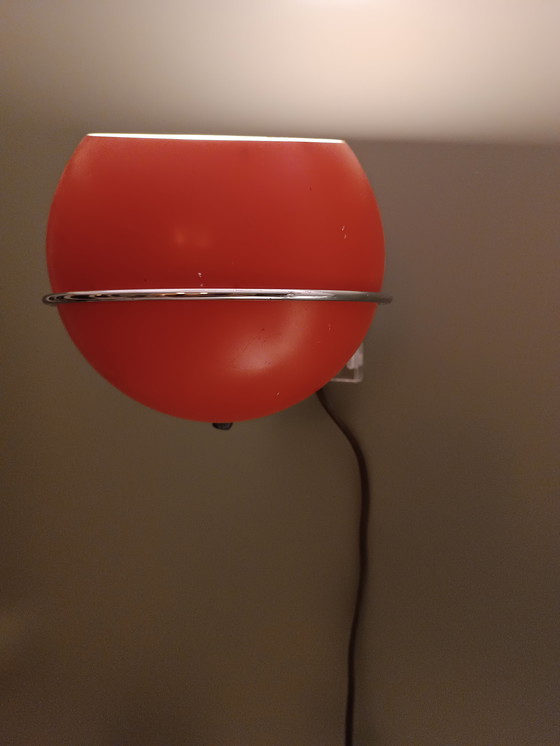 Image 1 of Lámpara de pared con forma de globo ocular de diseño Gepo, naranja
