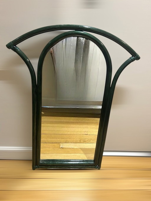 Rattan Mirror