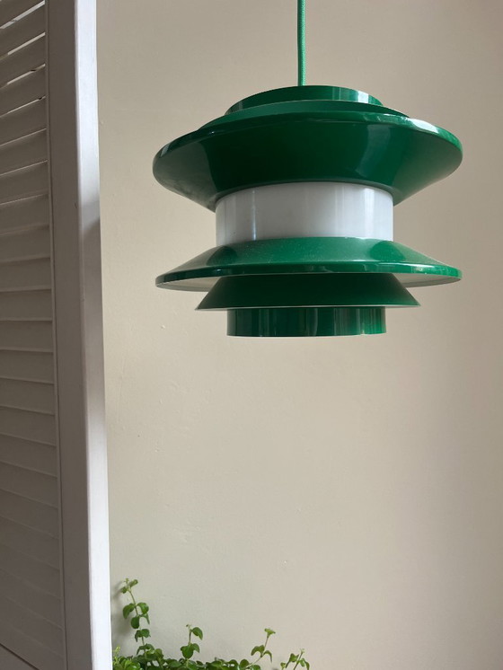 Image 1 of Lampada a sospensione vintage Trava - Carl Thore - Granhaga - Lampada di design svedese