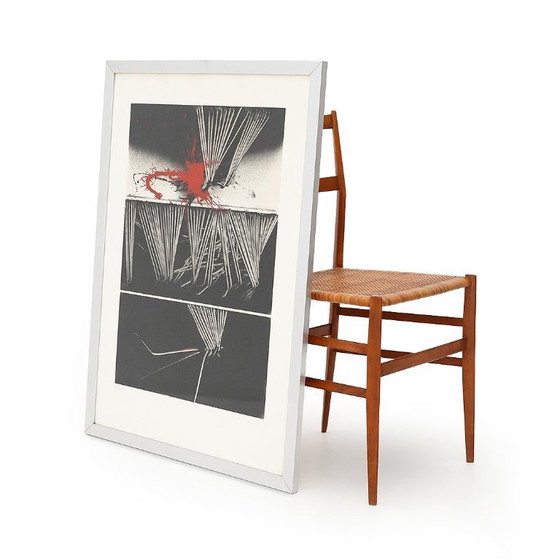 Image 1 of Emilio Scanavino, litografia a colori su carta, anni '70