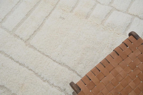 Image 1 of Minimalistischer marokkanischer Beni Ourain Teppich 3X2