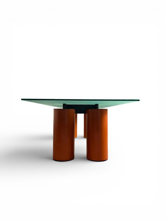 Image 1 of Tavolo da pranzo Serenissimo, Lella & Massimo Vignelli, David Law per Acerbis, 1980