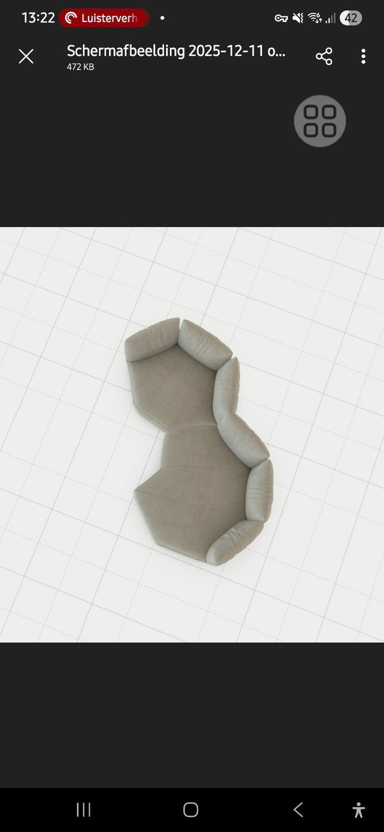 Image 1 of Edra Standard Sofa – Iconic Italian design – €13,900