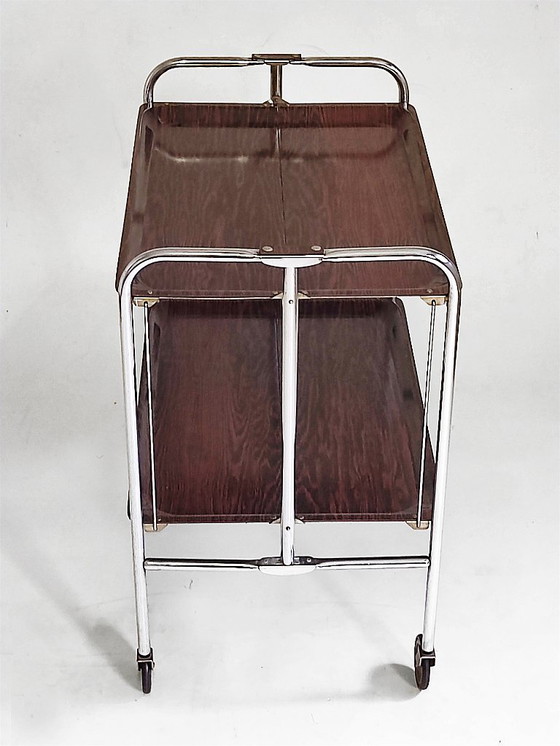Image 1 of serving trolley tea cart trolley