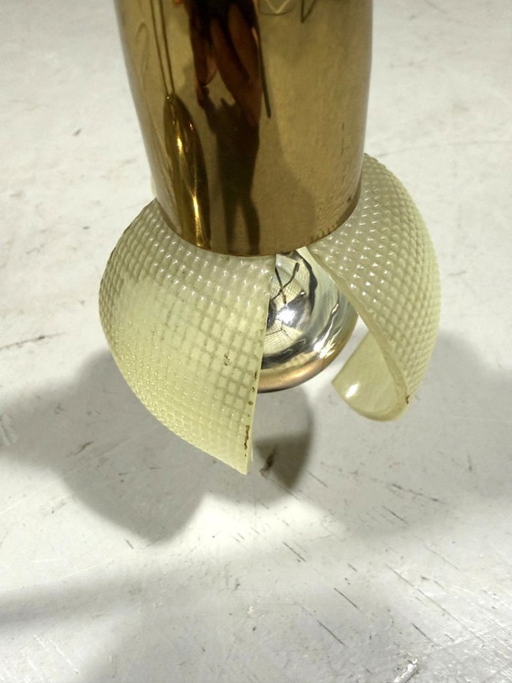 Lámpara de mesa GERU-Leuchten Flower, Alemania – Lámparas de mesa, Plastic, Brass (photo 12 of 18)