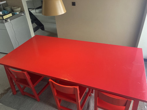 Juego de mesa de comedor estilo shaker Atelier Van Lieshout