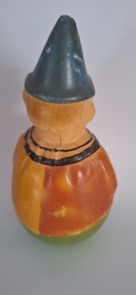 Image 1 of Unique collection of antique Roly Poly Shoe Hut clowns