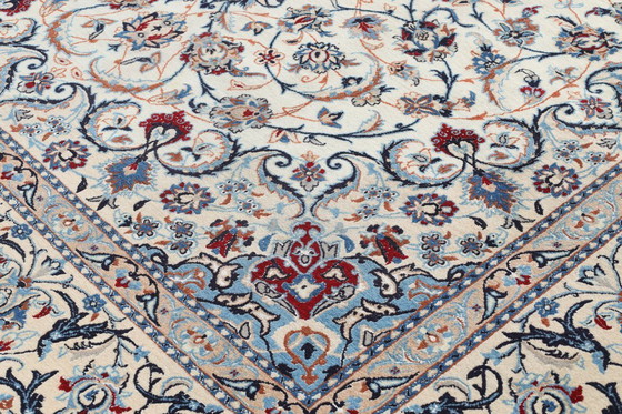 Image 1 of Persian carpet Nain 9 La 3.73 x 2.64 Oriental carpet fine No. 1143