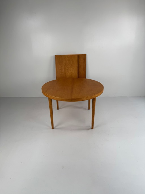 Model 56 Extendable Dining Table, Villy Schou Andersen, Denmark, 1960s