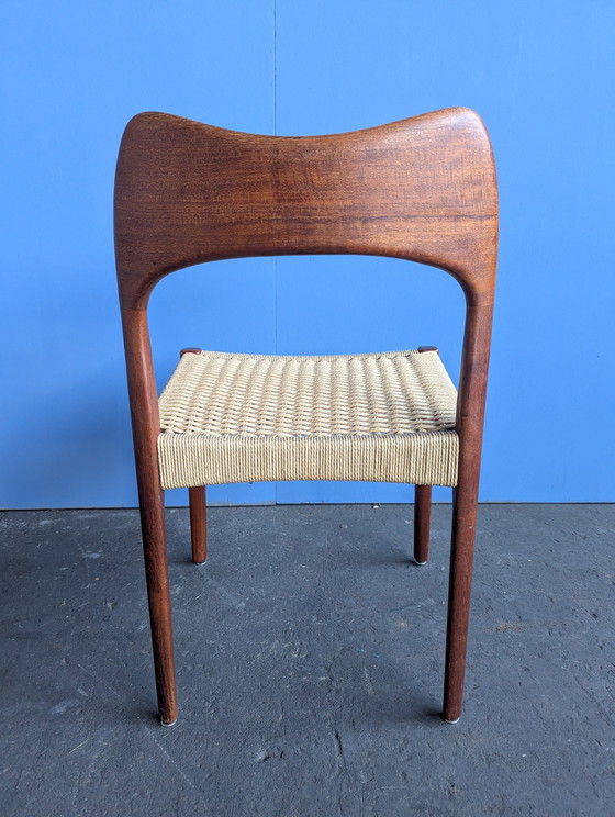 Image 1 of 4 sillas de mediados de siglo - Arne Hovmand Olsen para Mogens Kold