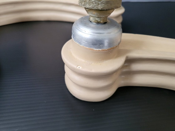 Image 1 of MAGNIFICA COPPIA DI APPLIQUE DA PARETE IN GESSO VINTAGE ANNI '40