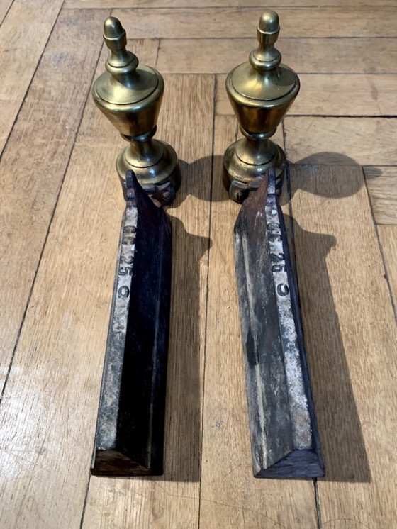 Image 1 of Coppia di alari del periodo Napoleone III, circa 1890