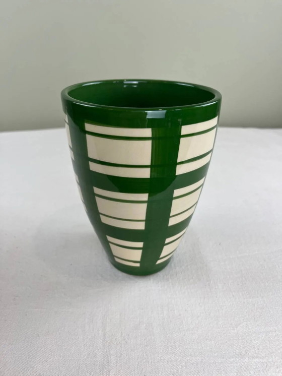 Jarrón a cuadros – Jarrones, Porcelain (photo 5 of 6)