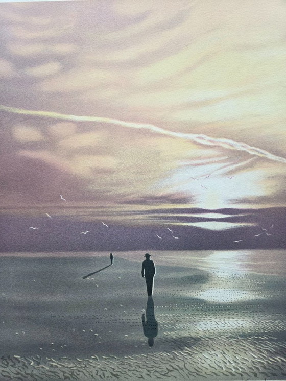 Image 1 of Degans Xavier (1949-) - Litografía Prueba de artista (ref 4122-4)