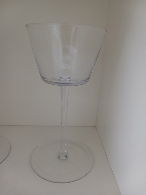 Portacandele in vetro XL IKEA 'Handgjort' vintage anni '90 – Set di 3 – Glass (photo 4 of 7)