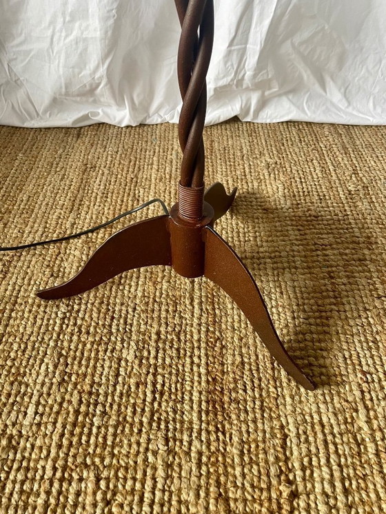 Image 1 of Lampadaire fer forgé artisanal studio Pescatore