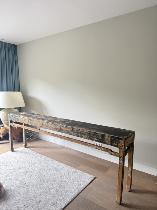 Sfeervolle originele Chinese sidetable 255x85x40 van de Toren interieurs