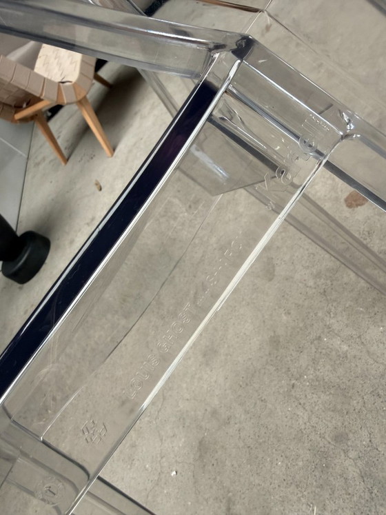 Image 1 of Chaise Kartell Louis Ghost par Starck (4x)