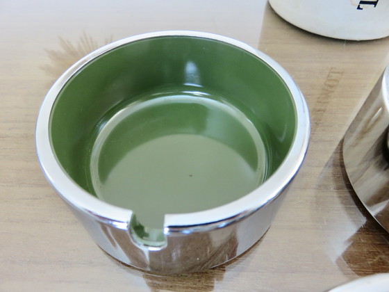 Image 1 of Isamu Kenmochi, 5 cendriers empilables neufs, boite d'origine, 1970, Japan