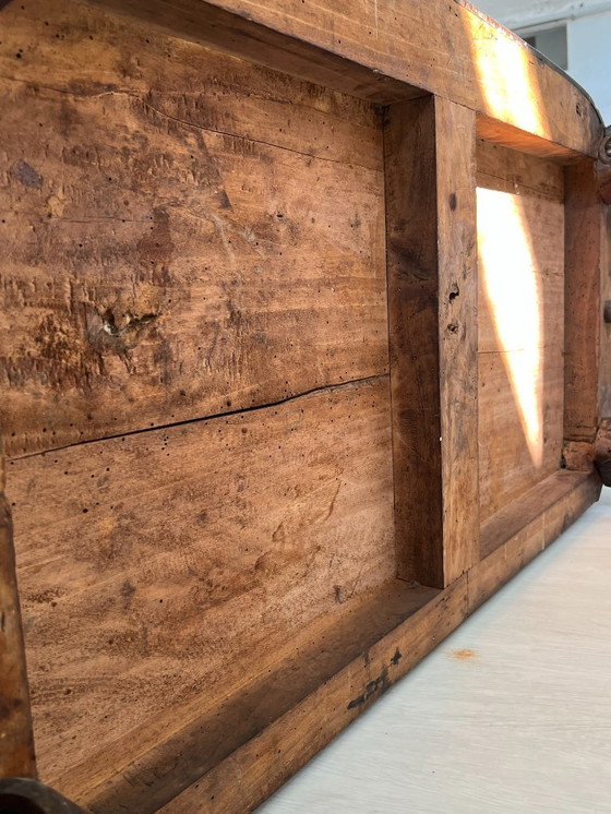 Image 1 of Cassettone - Noce - Comò con specchiera