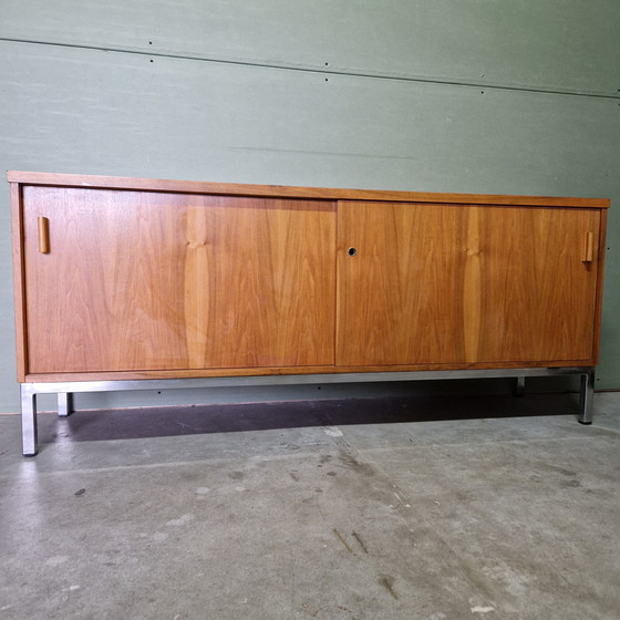 Image 1 of Vintage dressoir lowboard teakhouten dressoir