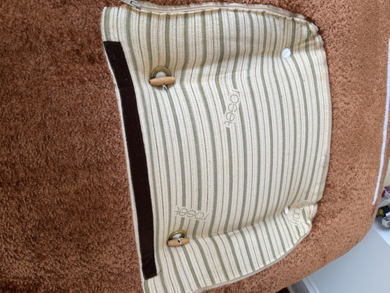 Image 1 of Fauteuil ligne roset marsala koperfluweel