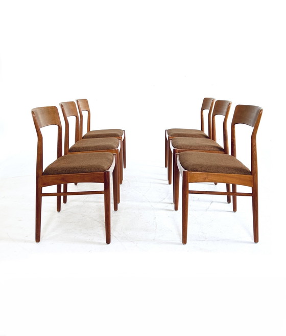 Image 1 of 6x vintage dining chair, Henning Kjærnulf '60