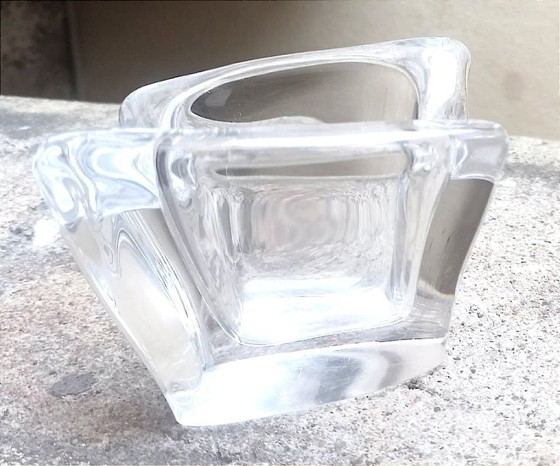 Image 1 of Crystal ashtray, 1970s, 12 cm wide