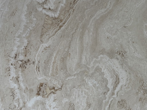 Tables basses sculpturales rondes en travertin - Naturel, Puriste, Intemporel