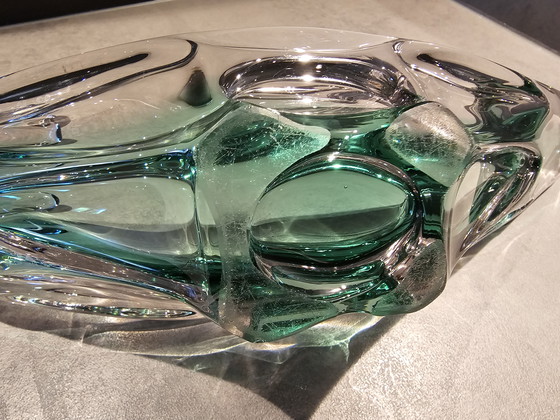 Image 1 of Bol en verre vintage – Cristallerie de Bayel France (1960)