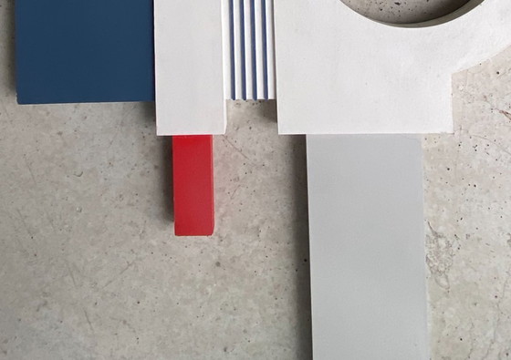 Image 1 of Scultura murale di François Decq, composizione astratta, 89