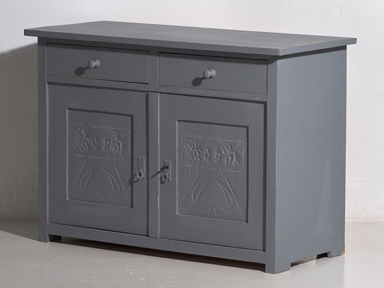 Antique two-door dresser (c.1920) #3 – Chest of drawers (photo 38 of 40)