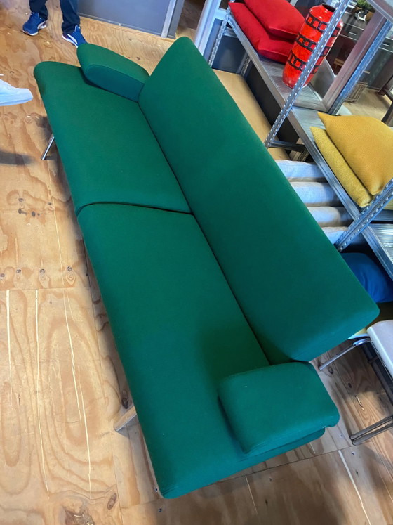 Harvink Armslag | 3 plazas | Restaurado | Lana verde – Sofás de 3 plazas, Wool, Metal (photo 5 of 12)