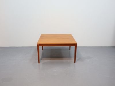 Vintage Coffee table / teak veneer / square / Sweden (photo 5 of 5)