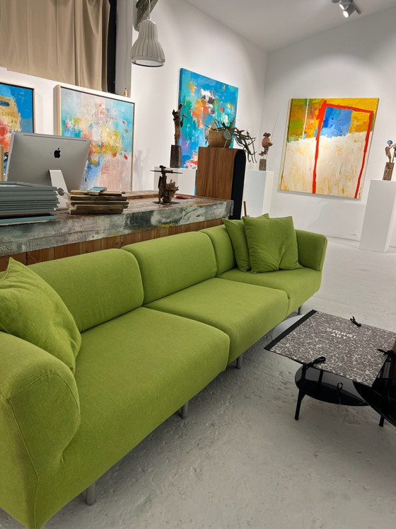 Met Sofa von Piero Lissoni für Cassina – 3-5 Sitzer Sofas, Aluminium, Wolle (photo 4 of 15)