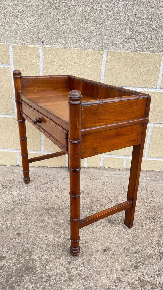 Image 1 of DESK Console 1900 known as BAMBOO