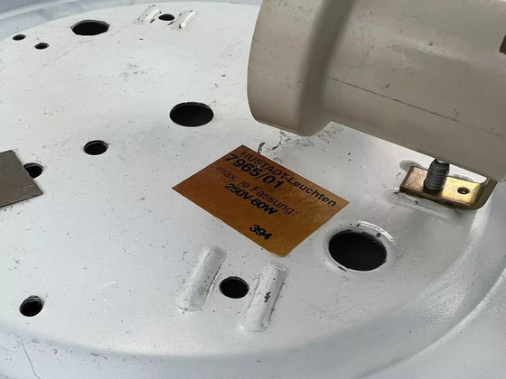 Image 1 of 60s 70s Hustadt lights Plafoniere ceiling lamp glass space age design