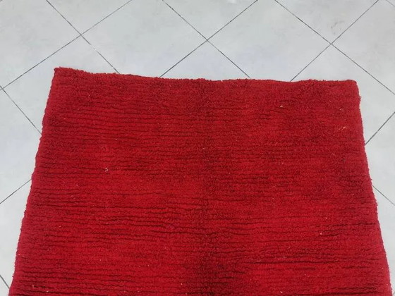 Handgemaakt Marokkaans rood vloerkleed 200cm x 300cm – Vloerkleden en tapijten, Wool, Modern (photo 3 of 9)