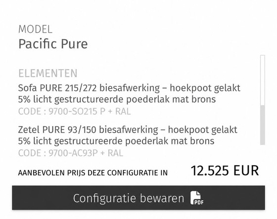 JORI Pacific Pure 3 posti + 1 posto – Sofà, Pelle, Metallo (photo 24 of 24)