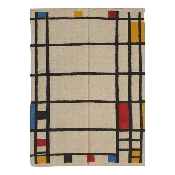 Piet Mondrian Trafalgar Square Rug Tapestry | Wool Cotton | 152×206 cm – Rugs & carpets (photo 2 of 11)