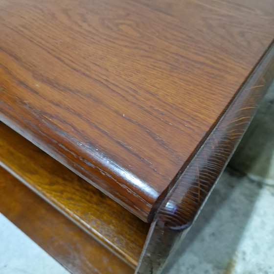 Image 1 of Set of 2 Lowboards Low Cabinets TV Cabinet 1970s