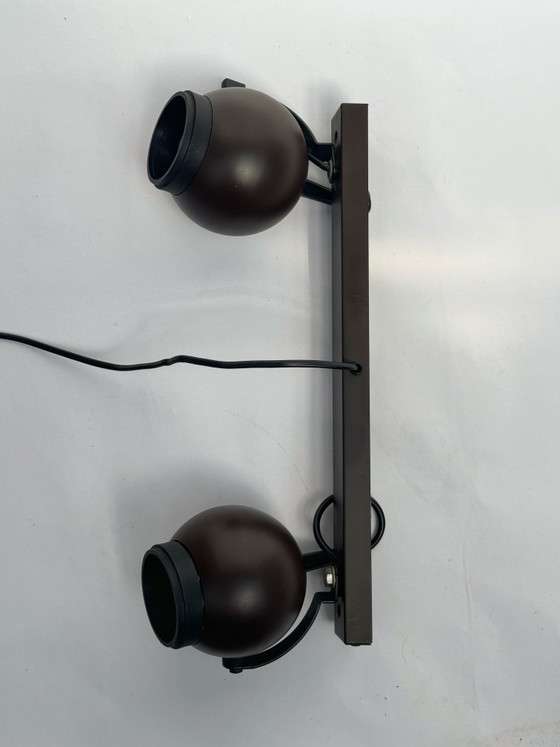 Image 1 of Lampada da parete vintage Herda a doppio occhio | Era spaziale