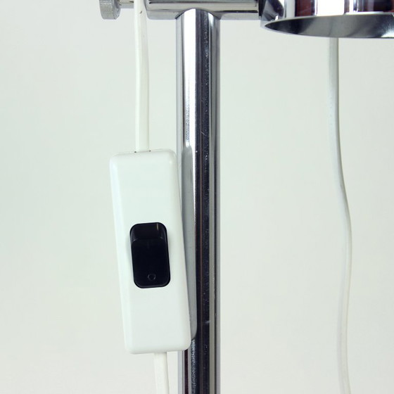 Lampada da terra vintage Combi Lux cromata con doppio faretto, Cecoslovacchia, anni '70 – Lidokov (photo 8 of 13)