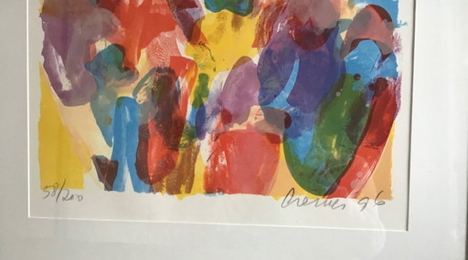 Serigrafia Jan Cremer/ tulipani