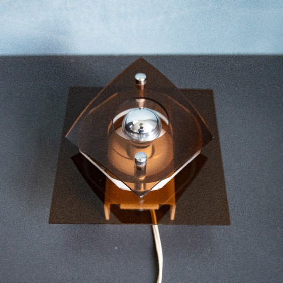 Vintage Herda Plexiglas Wall Lamp – Wall lights, Plastic (photo 6 of 9)
