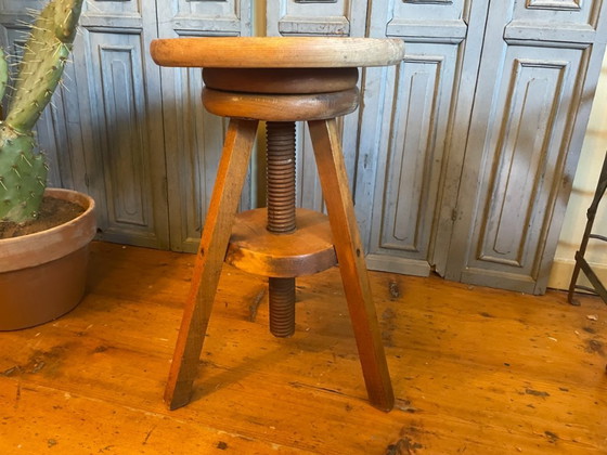 Image 1 of Swivel stool Stool Side table French