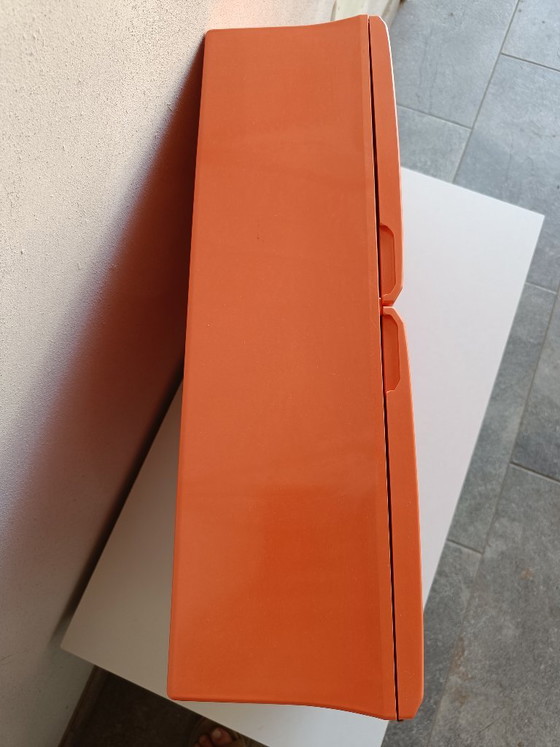 Wandkast van Carrara & Matta Gardena – Italië, jaren 70 – Wandrek, Plastic (photo 7 of 13)