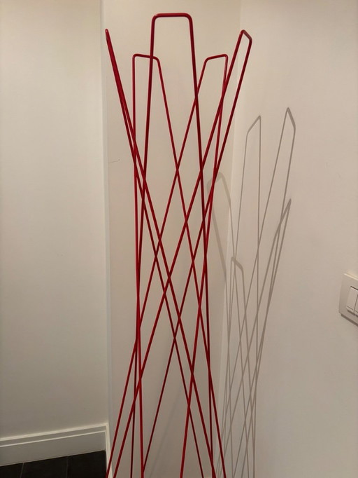 Appendiabiti a cestello Cascando rosso - Perfetto